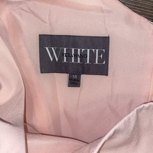 Vera Wang Pink formal dress size 14 - Picture 4 of 4